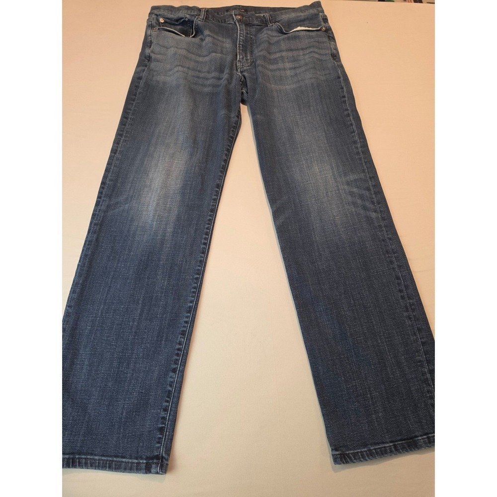 Lucky Brand 363 Vintage Straight Jeans Mens 36x32 Blue‎ Denim Medium Wash 0845